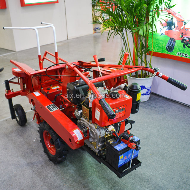 high efficiency walk behind harvesters corn mini corn harvester combine