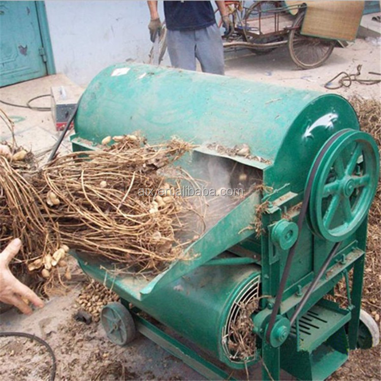 Diesel engine peanut picker machine for peanut harvest