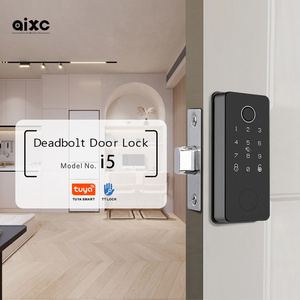 AIXC OEM 2024 electric door lock smart digital door lock - wifi waterproof TTlock or Tuya application smart door lock