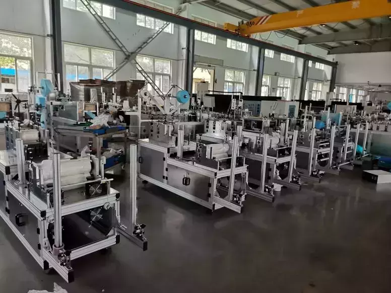 Automatic Women Lady Small Sanitary Napkin And Diaper Making Machine Women Sanitary Pads Making Production Line