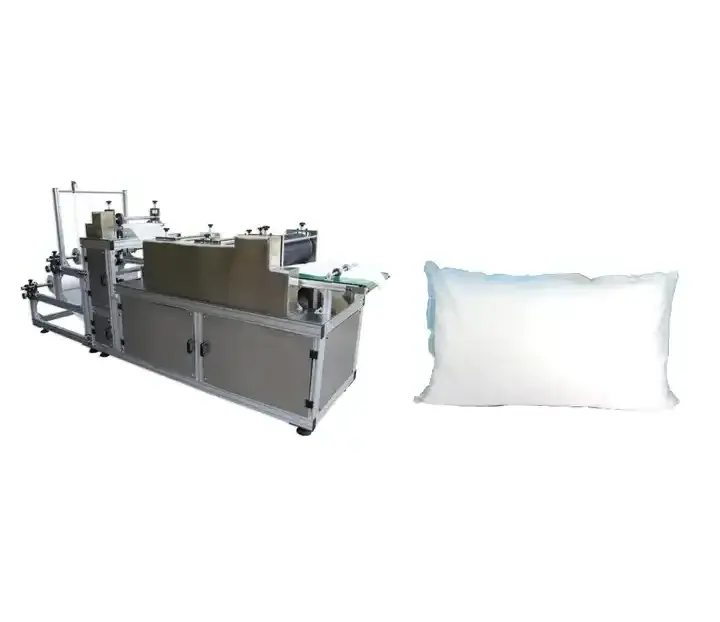 automatic medical commercial disposable nonwoven fabric pillowcase pillow cover Making Machine for hotel hospital