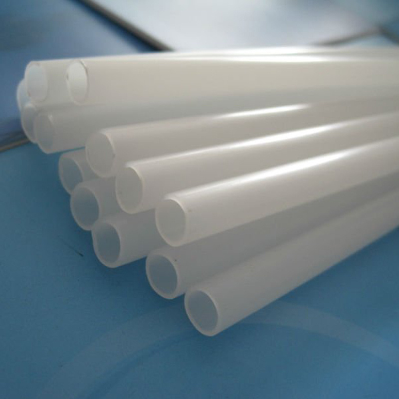 Tubing PVDF Tube Excellent Chemical Resistance Rigid Plastic White and Optional High Mechanical, Abrasion Resistance 100% Virgin