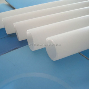 Tubing PVDF Tube Excellent Chemical Resistance Rigid Plastic White and Optional High Mechanical, Abrasion Resistance 100% Virgin