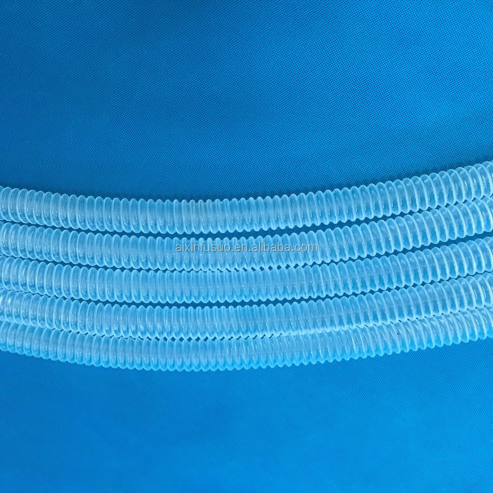 high corrosion resistance PFA flexible tubing corrugated tube clear plastic pipe