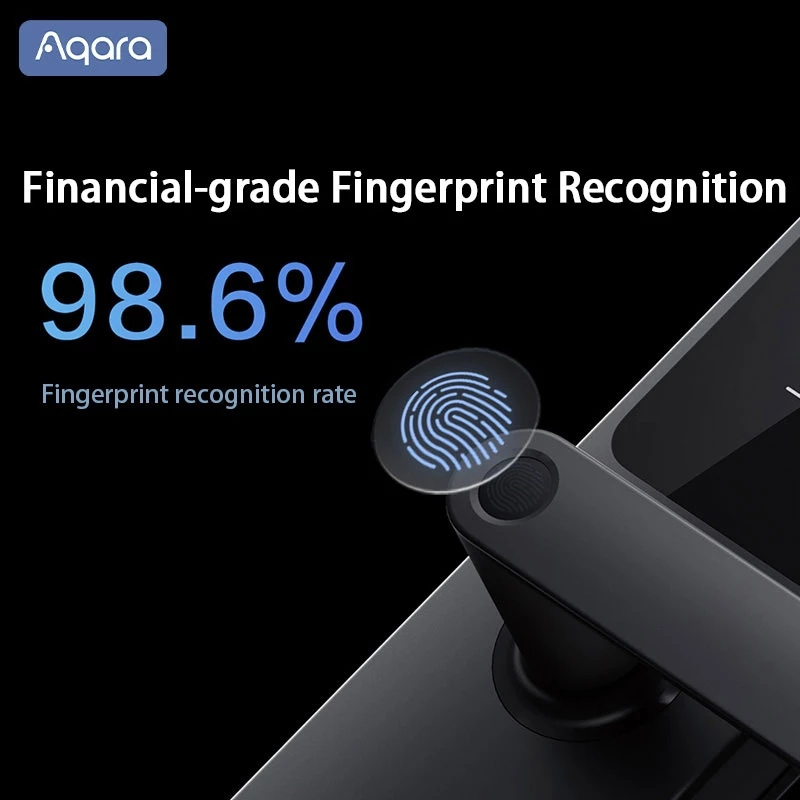 Smart Zigbee Aqara Door Lock A100 Pro Fingerprint Password NFC for Apple Homekit Home Key Watch