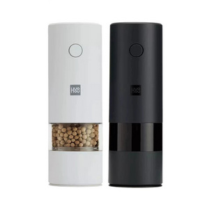 Battery Powered Porcelain Grinding Xiaomi Huohou Electric Automatic Salt Pepper Mills Spice Grinder For Kitchen