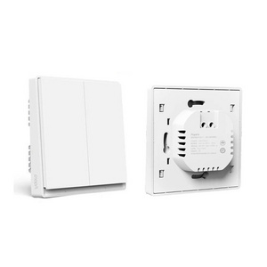 Hot Sale Remote Control Wireless ZigBee 3.0 EU Xiaomi Mijia Aqara Smart Wall Switch E1 work with Homekit