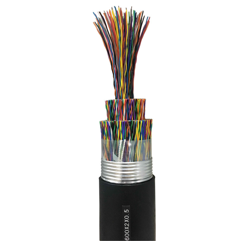 40 pairs 1000 1200 2400 pair telephone armored underground cable telephone communication cable