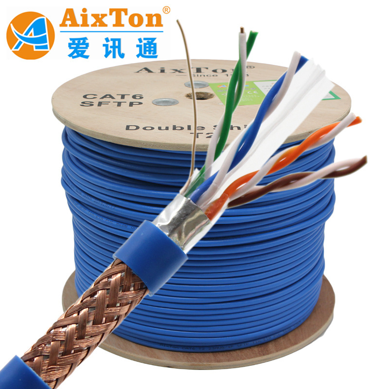 SFTP WATERPROOF ELECTRIC STRANDED COPPER BELDEN CAT6 CABLE SFTP