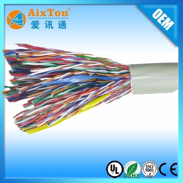 High Quality Cat5 Outdoor Multi Pairs Telephone Cable 20 50 100 300 Pairs Copper Conductor Jelly Filled Bury Underground Armour