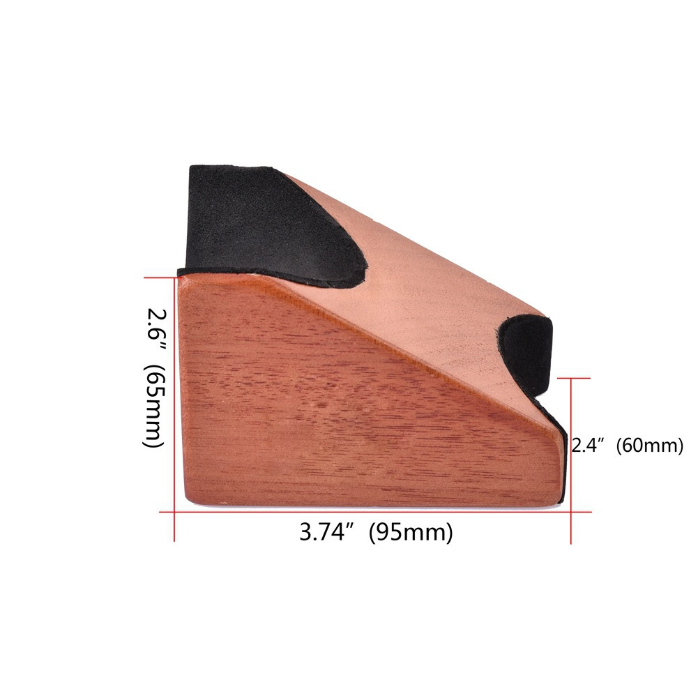 Solid Mahogany Guitar Neck Rest Guitar Repair Tool For Acoustic Electric Guitar Bass