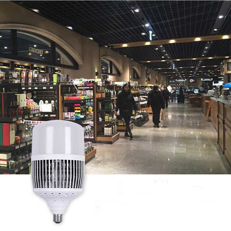 Led Bulb High Power Aluminum 30w 50w 80w 100w 150w 200w Light Led Bulbs E40 E27 Workshop Garage Factory Warehouse Lamp