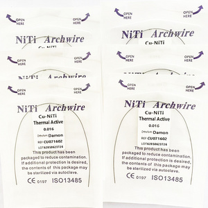 Dental Products Different Types of Archwires for Braces Dental Cu Thermally Activated Orthodontic Wire