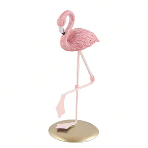 Flamingo Resin Decorative Ornaments for Home Good Price Resin Crafts for Interior Decoration