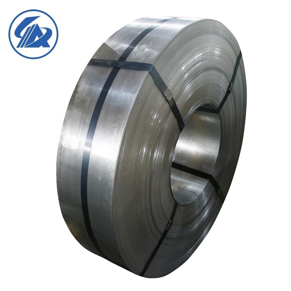 Q235,Q195,Q215,Q345D,SGCC gi strip narrow slit earthing galvanized steel band, galvanized steel tape, galvanized steel strip