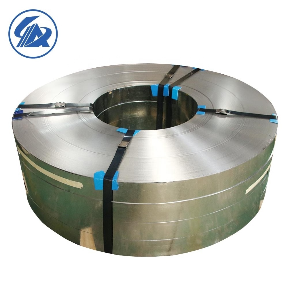 Q235,Q195,Q215,Q345D,SGCC gi strip narrow slit earthing galvanized steel band, galvanized steel tape, galvanized steel strip