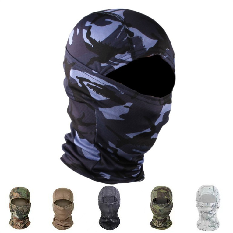 Balaclava Ski Mask Winter Ninja Face Mask With Hood Cold Weather Snow Hat Neck Warmer For Boys Girls