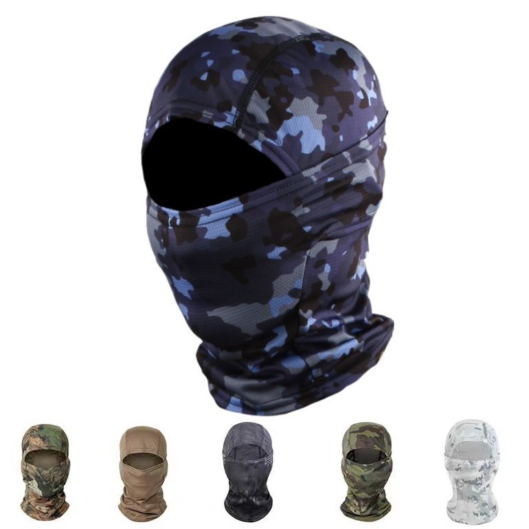 Outdoor Breathable Quikly Dry Face Scarf Neck Warmer Gaiter Buffs Headband Hunting Tactical Camouflage Bandana Mask