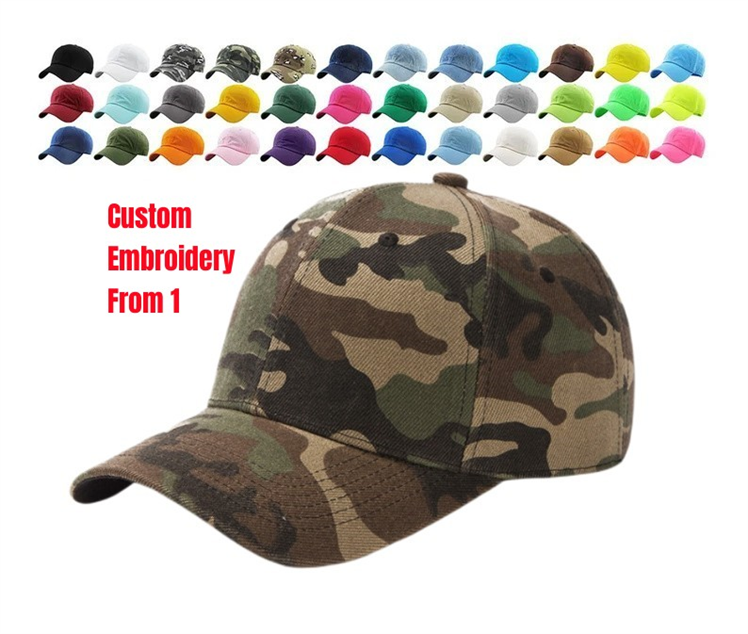 Oem Gorras New Trend Era Other Hats Caps Custom Embroidery Logo Adult Sport Women 6 Panel Unstructured Cotton Baseball Dad Cap