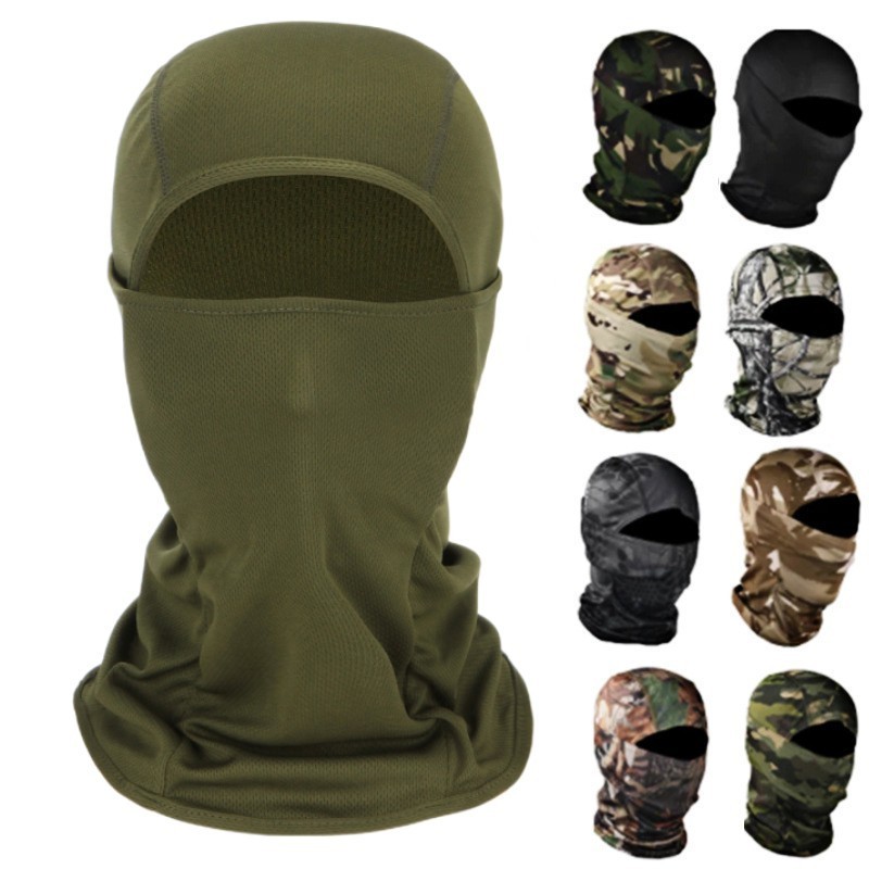 Balaclava Face Mask Cycling Tactical Face Shield Mascara Ski Mask Cagoule Visage Full Face Scarf Bicycle Cap Mask