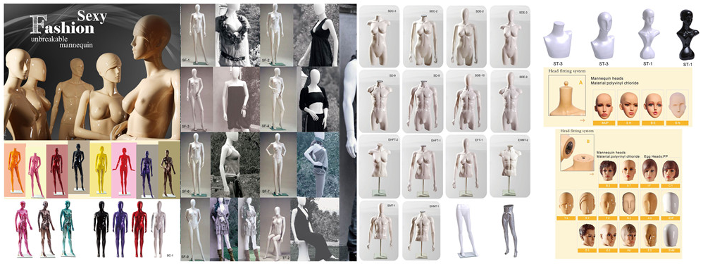 Female mannequin realistic full body for windows displaying