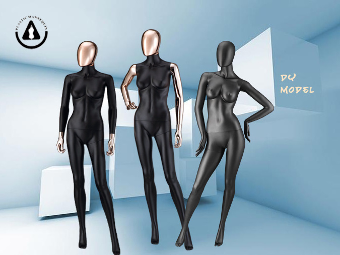 Plastics material wholesale mannequin heads without hair dummy mannequin