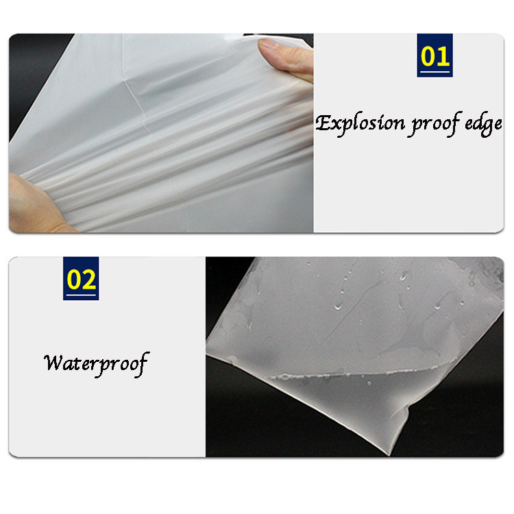 Reusable Custom 12mm 14mm 16mm Clear Plastic Packaging Bags Zip Lock Frosted Ziplock Bag For Clothing