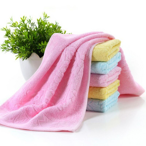 customize Logo Name face Cloth Bathing wholesale cotton face towel custom pure cotton summer throw towels soft