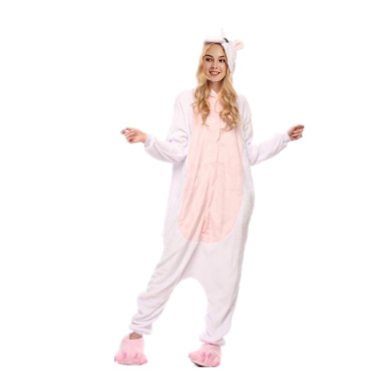 Aiyisha Adult Onesie Animal Pajamas Funny Mascot Costumes