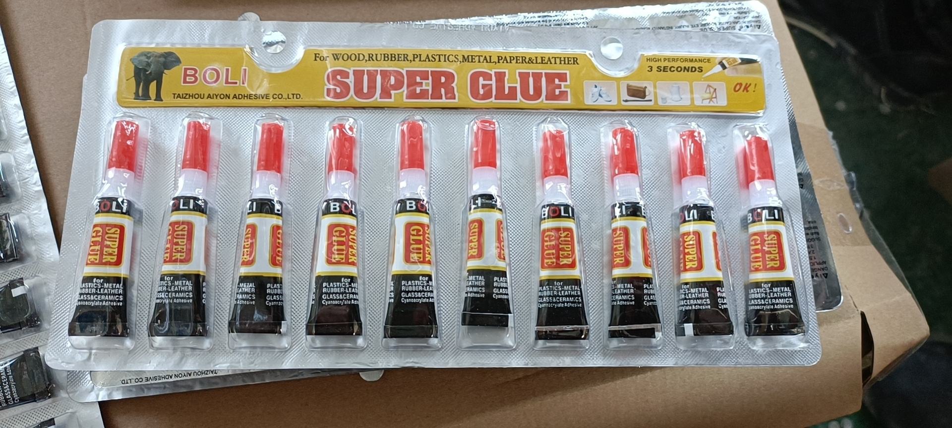 BOLI SUPER GLUE 1gx10pcs 3seconds high performance