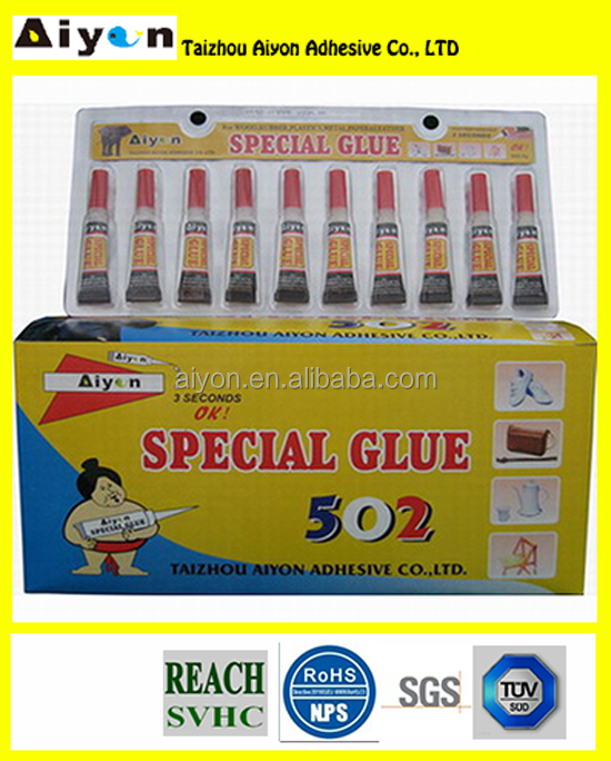 10 Pcs Pack Super Glue Plastic Rubber Leather Aluminium Adhesive Bond - Brand New