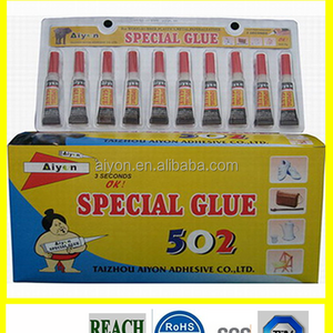 10 Pcs Pack Super Glue Plastic Rubber Leather Aluminium Adhesive Bond - Brand New