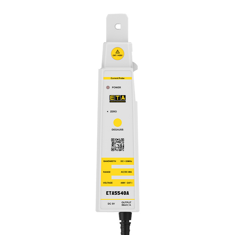 30M, 40A high frequency AC / DC oscilloscope current probe