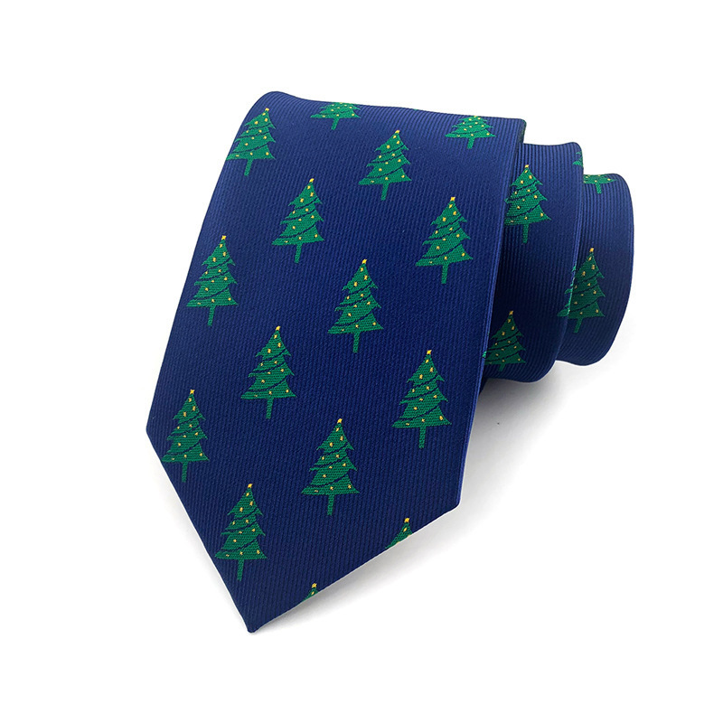 Good quality Real business spot new high-density Christmas tie wedding groom tie festive festive tie