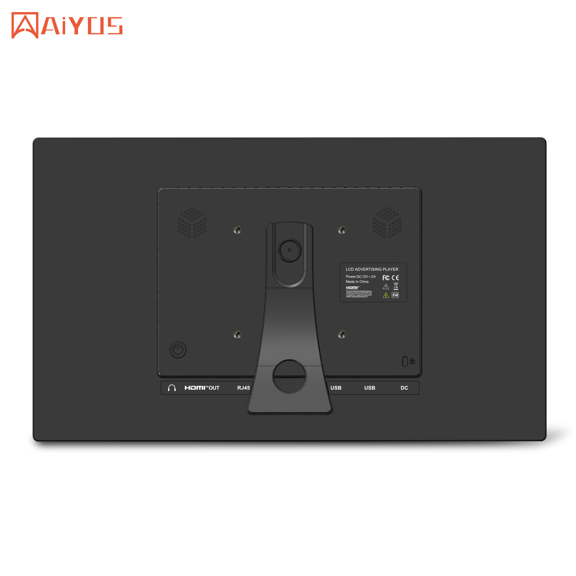 15.6 Inch IPS Thin Advertising Player Open Frame Monitor Multi Touch Screen Display 1920x1080 Android Digital Signage Tablet