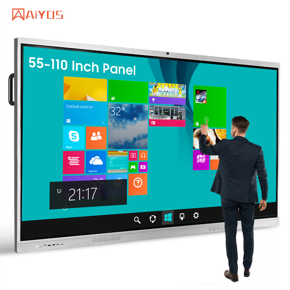 High quality 85'' smart android whiteboard interactive classroom training whiteboards