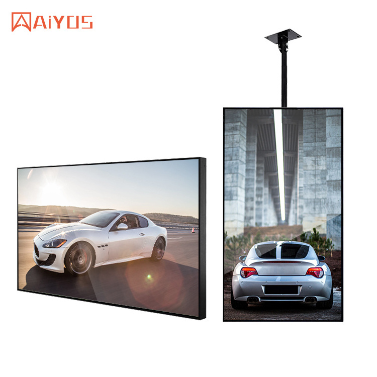 32''43'50'''55'' Indoor Ultra Thin  LCD Monitor Android Advertising Player Display Signage for Restaurant Menu Board