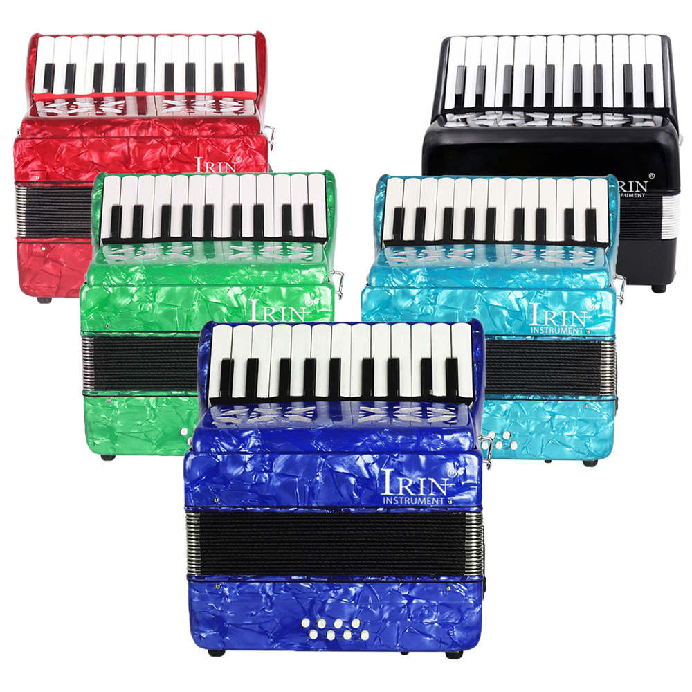 Factory Wholesale IRIN 22 Keys 8 Bass Wholesale Cheap Price Kids Keyboard Accoracord Keyboard instrument Accordion