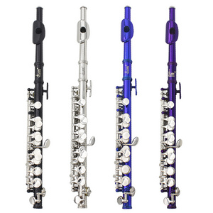 SLADE metal wind instruments sales 16 hole E key high quality C tone professional color cupronickel piccolo