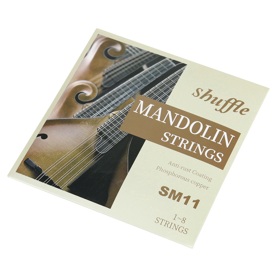 Wholesale Electric Mandolin Strings Shuffle SM11 mandolin strings 8 strings individually packaged