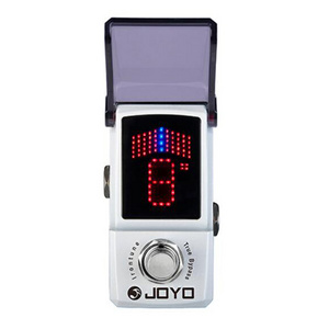 JF-326 IRONTUNE Pedal Tuner with LED Display Single Effect Pedal for Guitar Bass High Sensitivity Precision Tuning Pedal