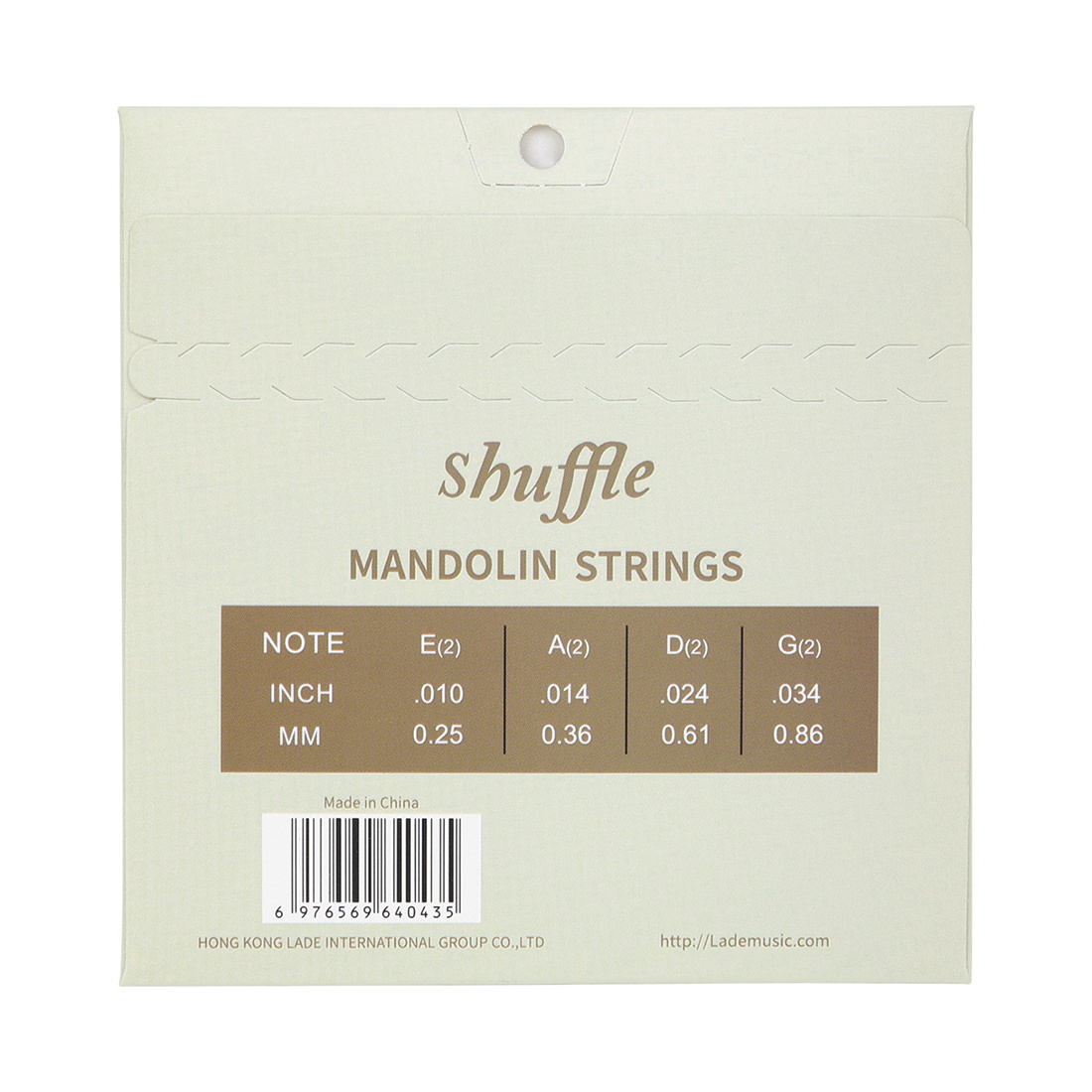 Wholesale Electric Mandolin Strings Shuffle SM11 mandolin strings 8 strings individually packaged