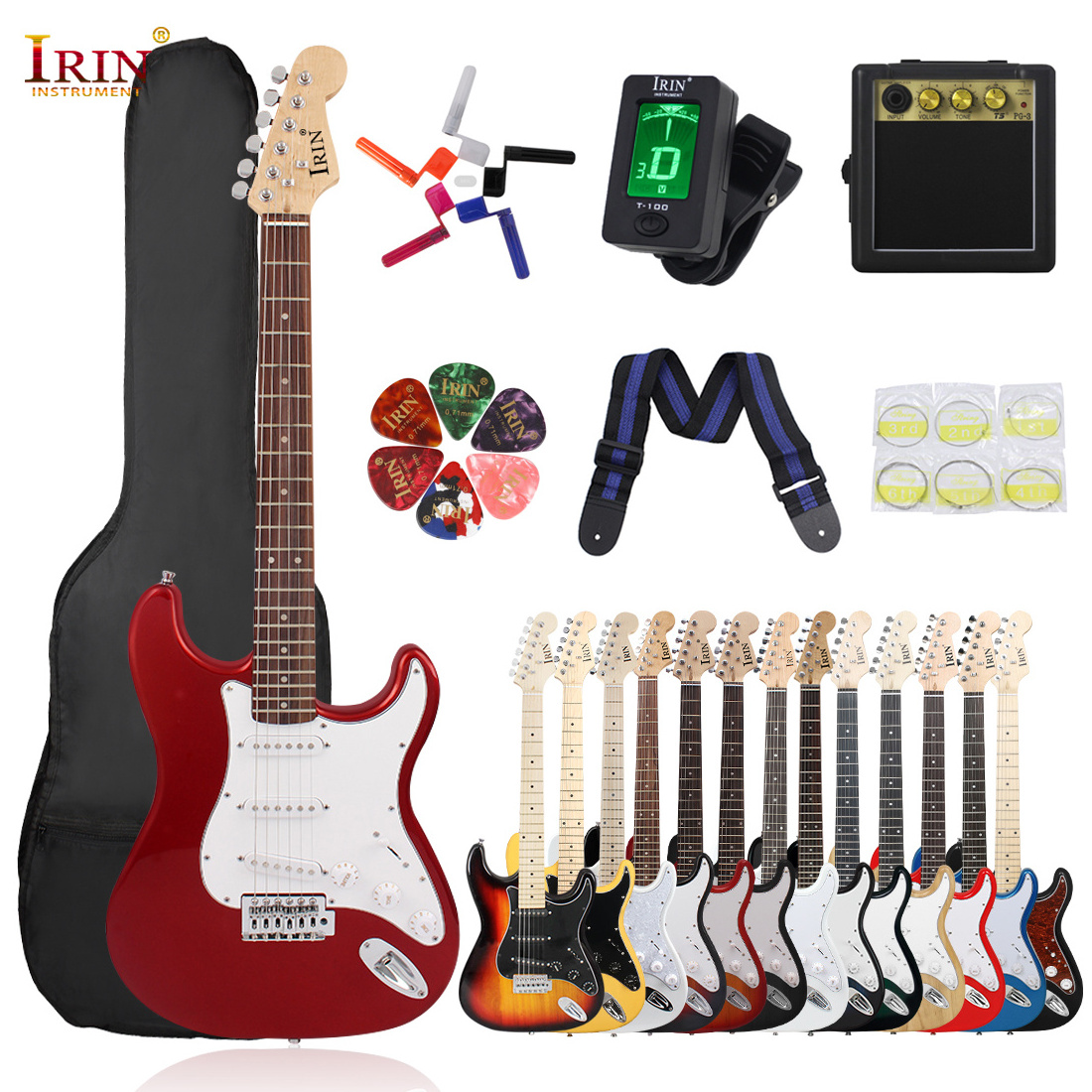 IRIN Factory Wholesale OEM ODM Custom Guitar Kit 39