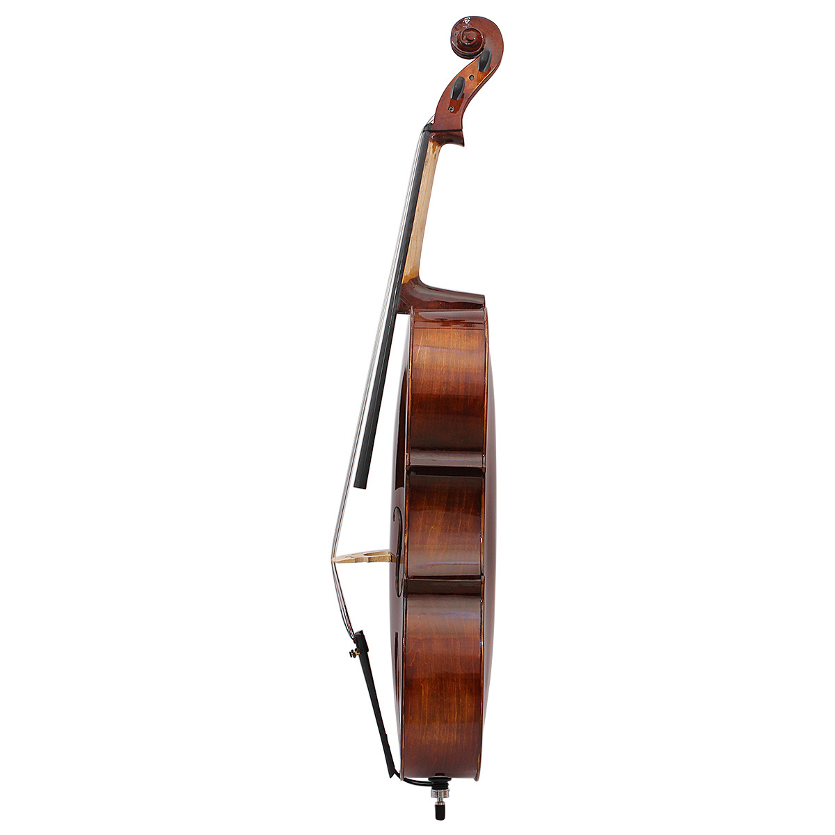 Professional foreign trade export musical instrument wholesale playing teaching antique color tiger pattern bright cello