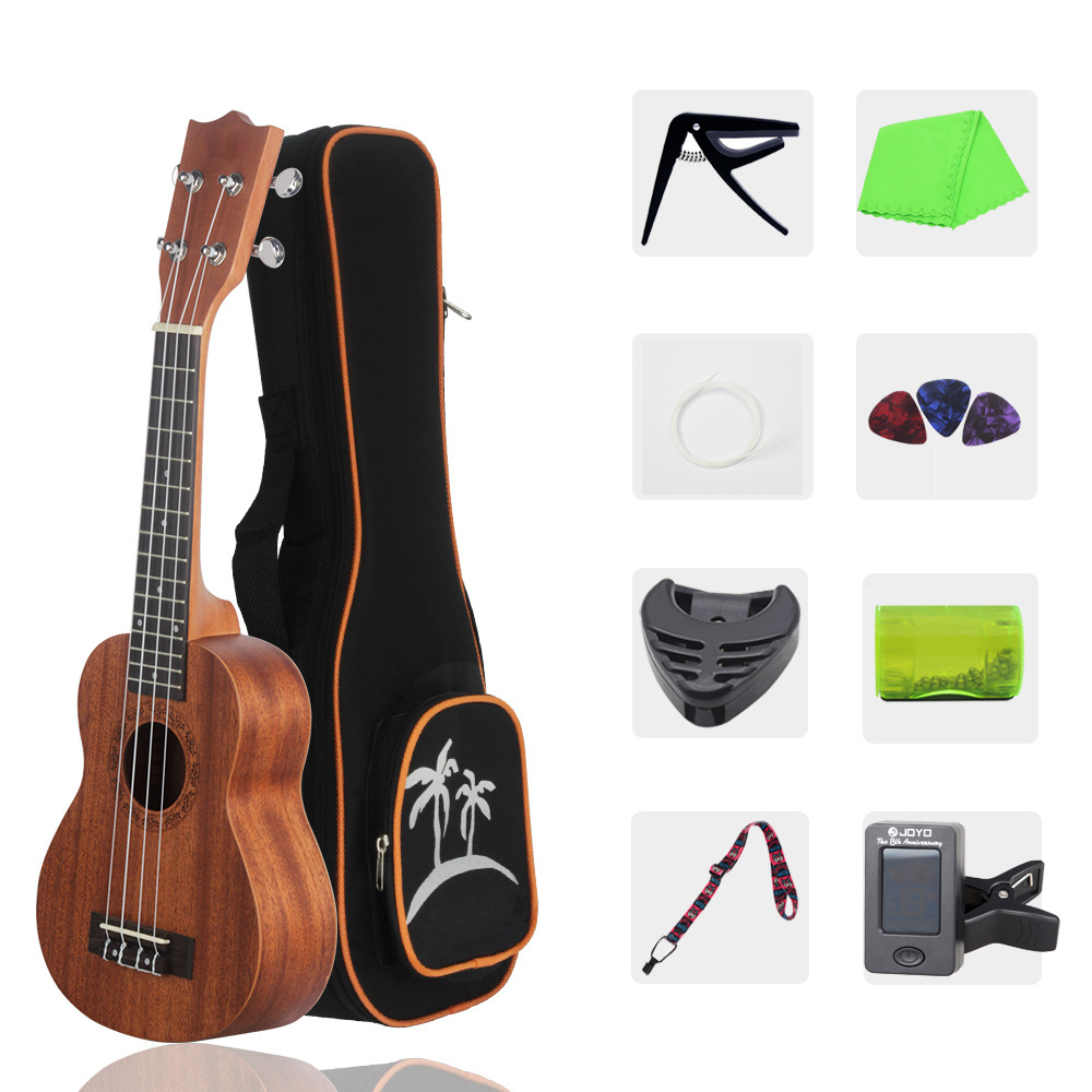 2021 hot selling high quality 21'' four string  musical instrument  mahogany  Ukulele