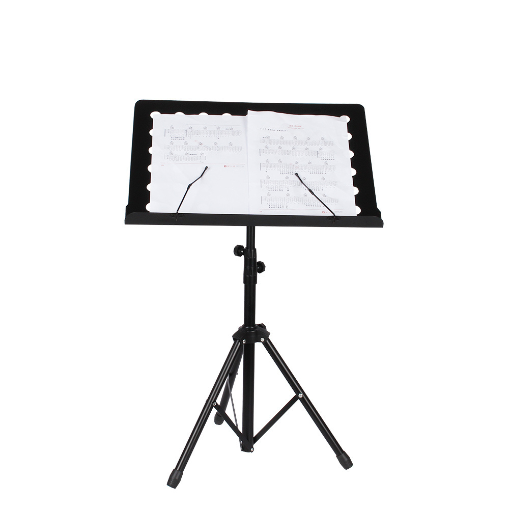 Professional musical instrument factory wholesale musical instrument accessories portable  large adjustable music stand