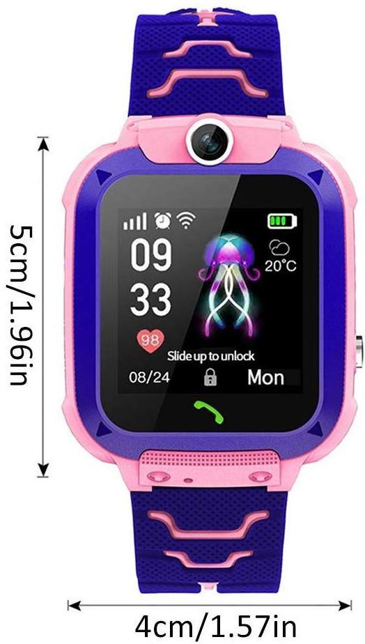 2019 hot selling child watch Q12 kids Smart Watch with IP67 waterproof SOS camera cell phone  clock for kids