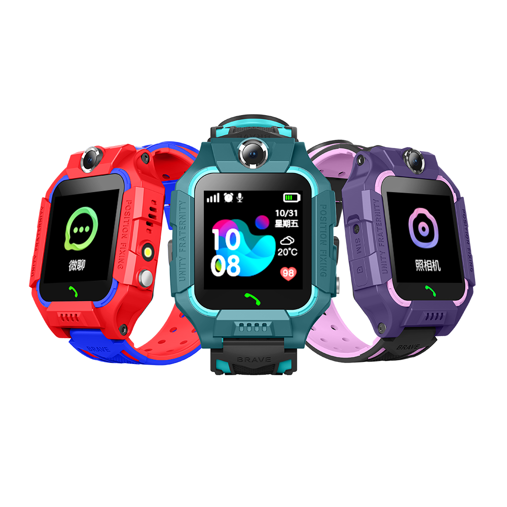 Life  Waterproof Q19  Kids Smart Watch 1.44'' Color Touch Screen Smart Phone Children LBS Tracking Kids Smart Watch with Camera