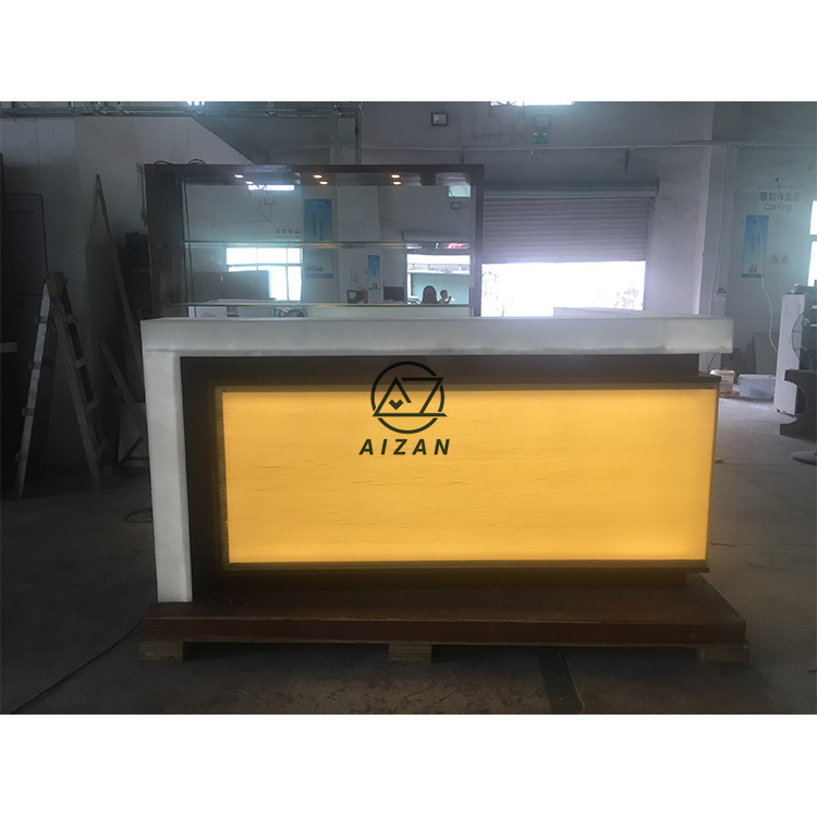 2024 New product Modern Hotel Nightclub Bar Illuminated LED bar counter for Sale