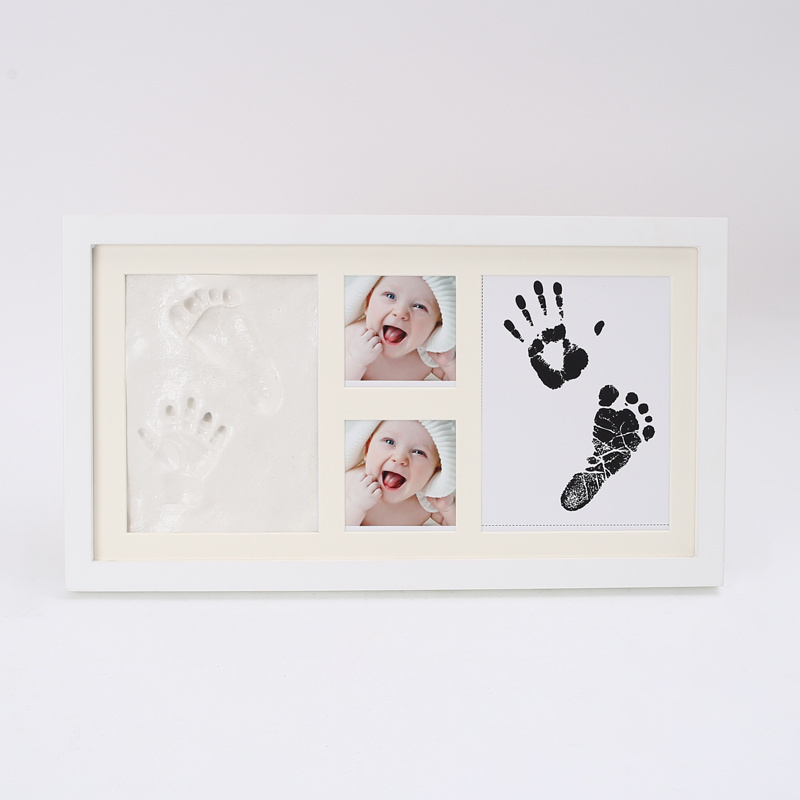 Nursery Decor & New Mom - Baby Footprint Kit, Baby Handprint Kit  Personalized Newborn Baby Gifts